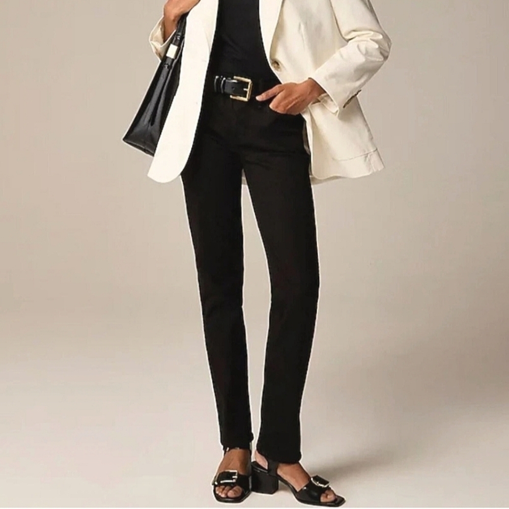 J. Crew Vintage Slim Straight Velvet Pants